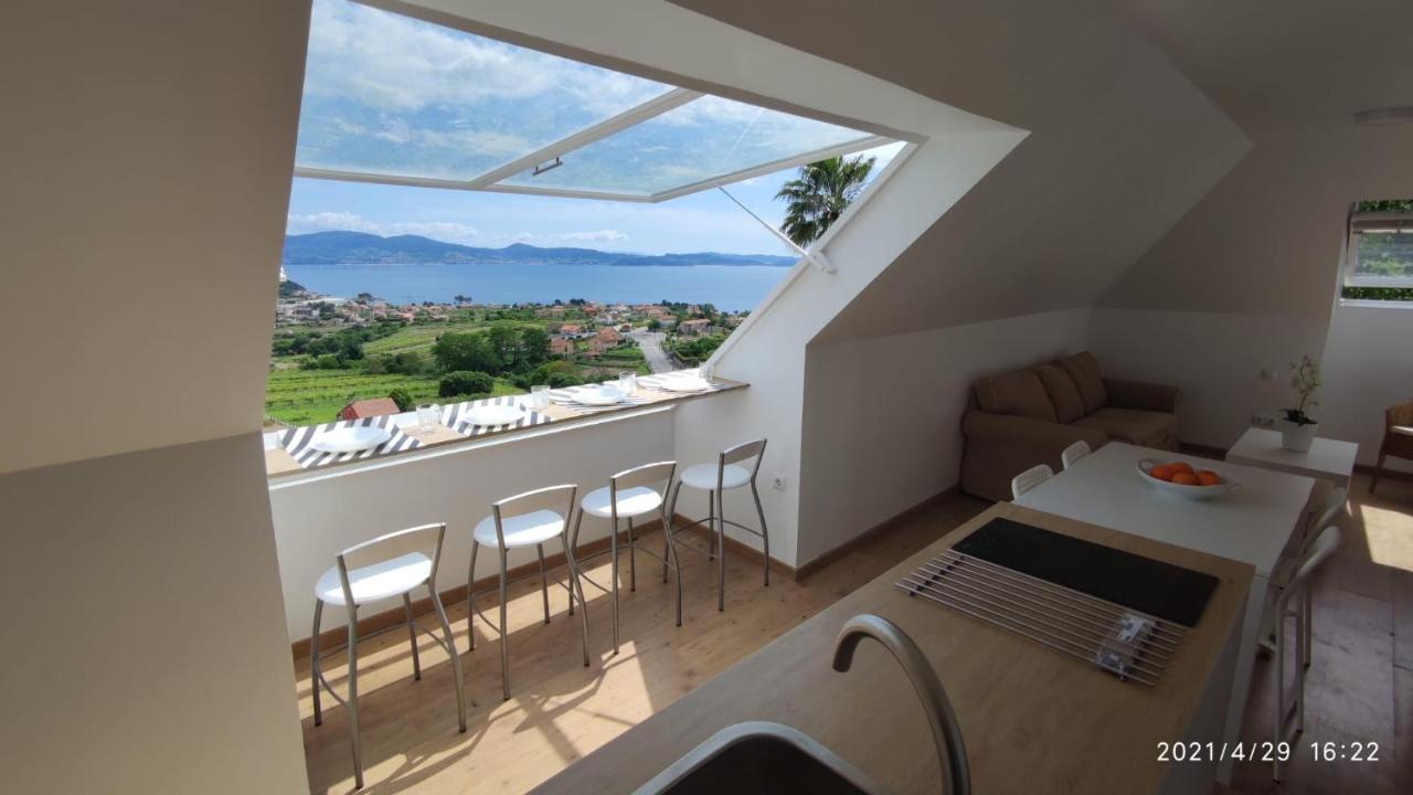 A Casa Da Regata Lägenhet Sanxenxo Exteriör bild